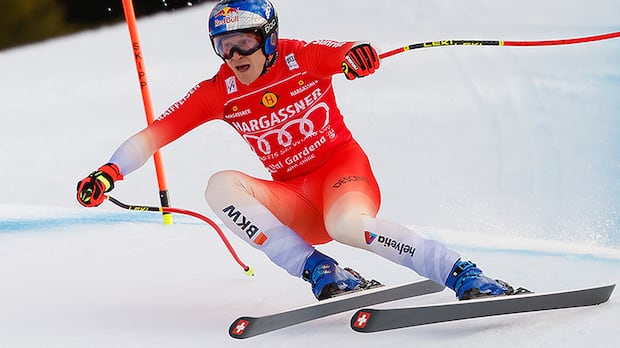 marco-odermatt-skis-through-fog-to-50th-world-cup-win,-taking-val-gardena-downhill